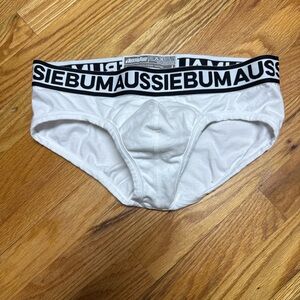 Aussiebum White Briefs